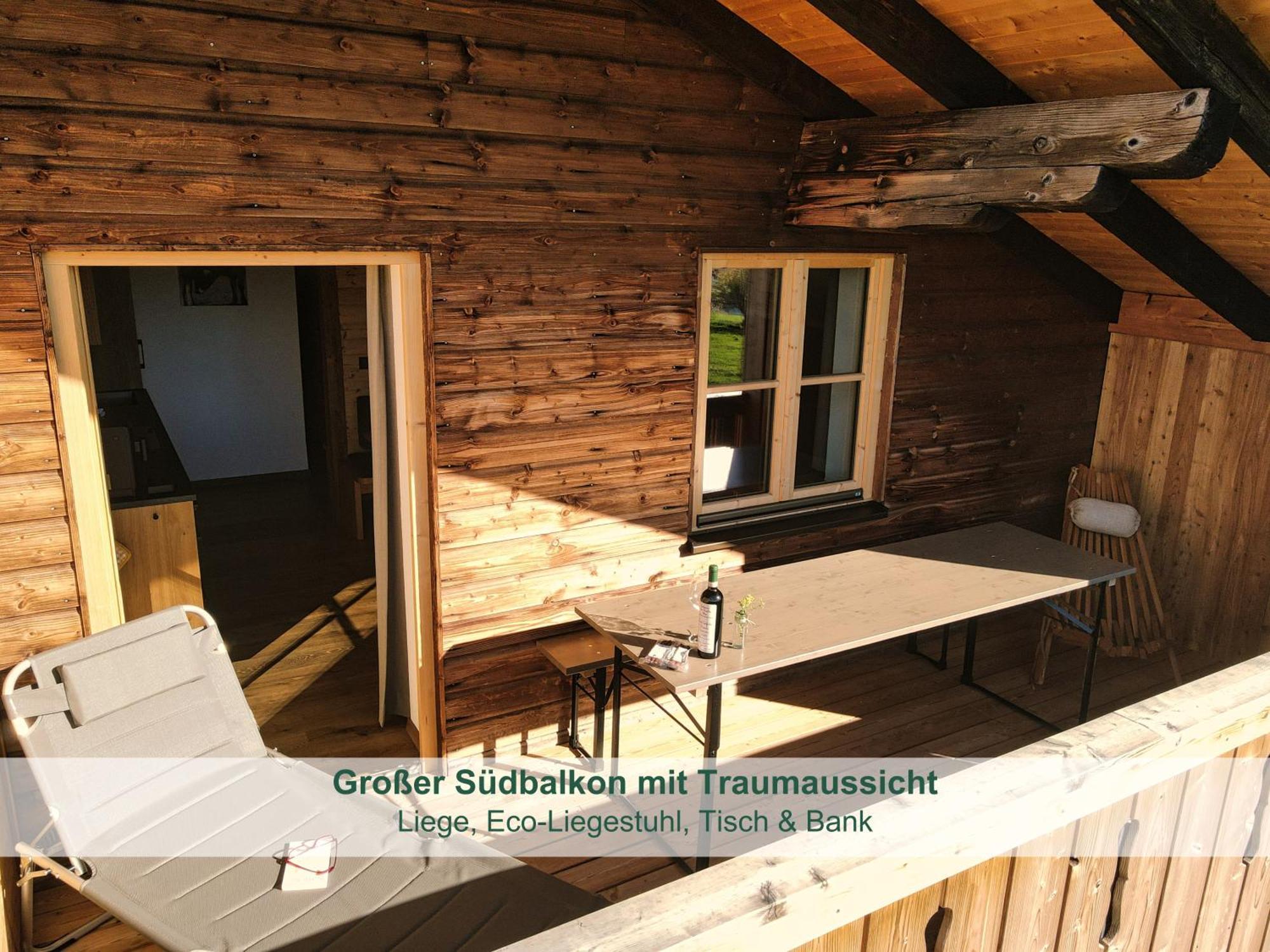 Chalet - Ferienwohnungen - Biohof Stoeger - Panoramasuedbalkon - Grandiose Aussicht Auf See, Berge Und Schloss Neuschwanstein Rieden am Forggensee Exterior photo